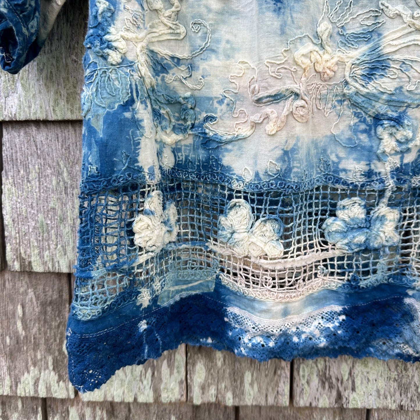 Cotton Sundance Women's Top Upcycled Size Extra Small