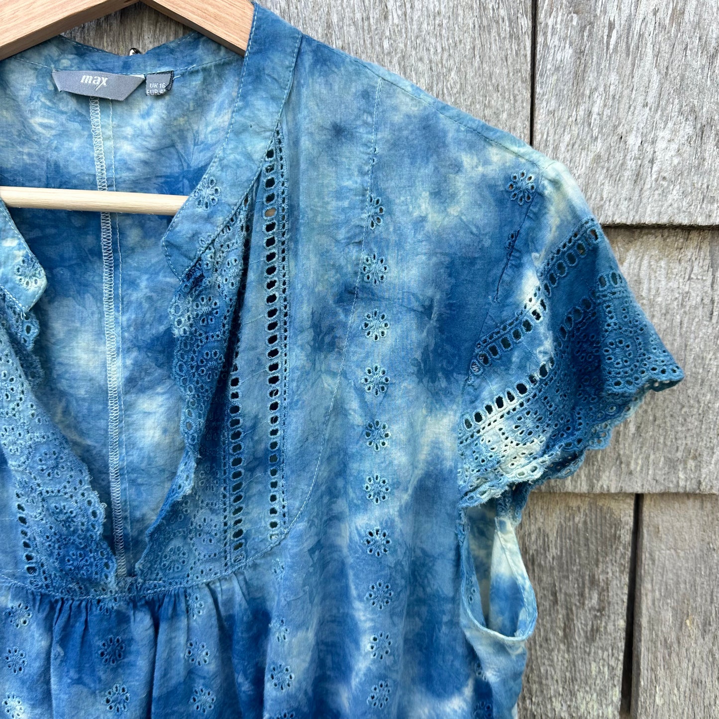 Max Women's Upcycled Blouse Size Medium or Large