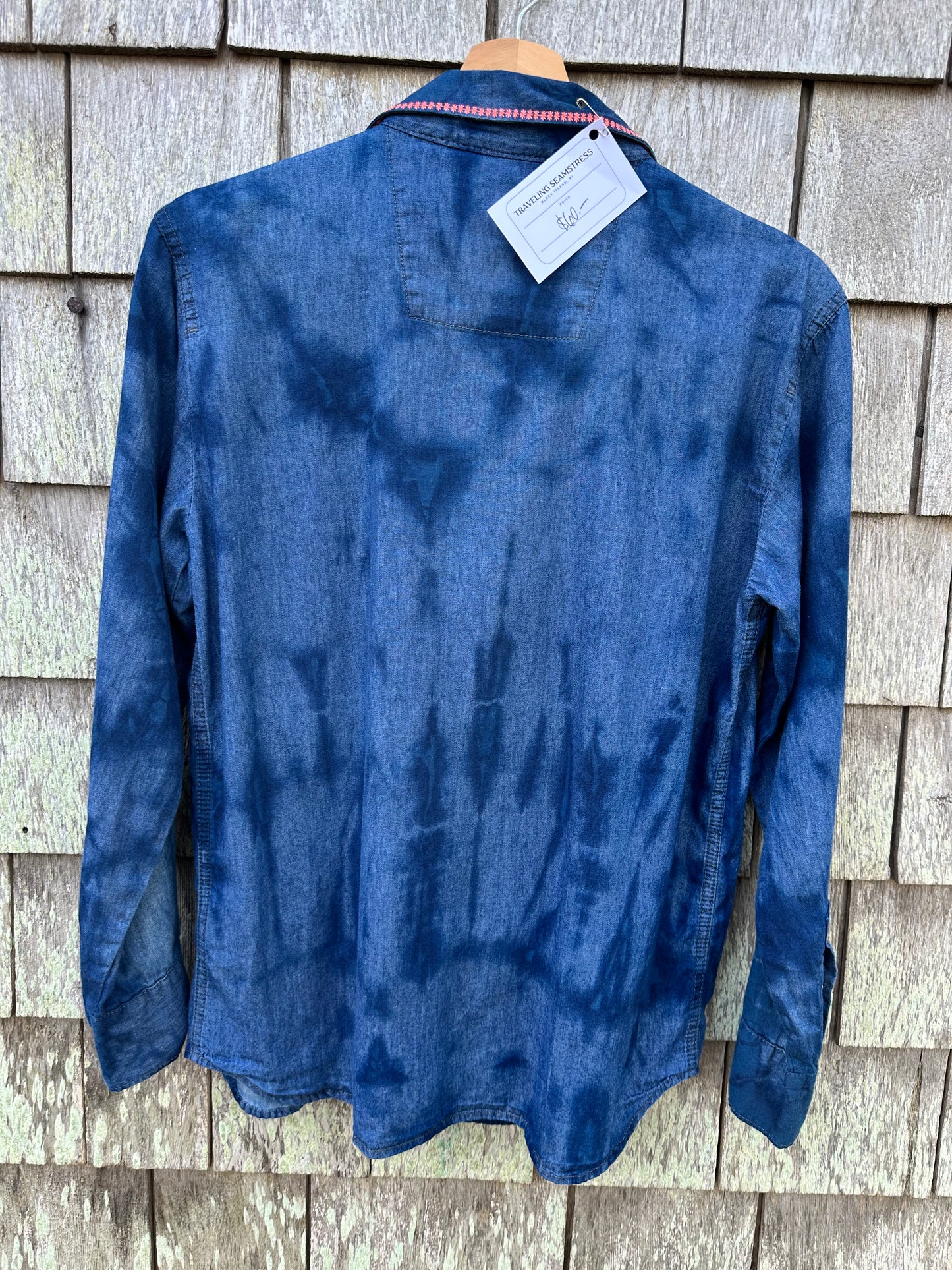 Lucky Brand Upcycled Women's Button-down Size Medium
