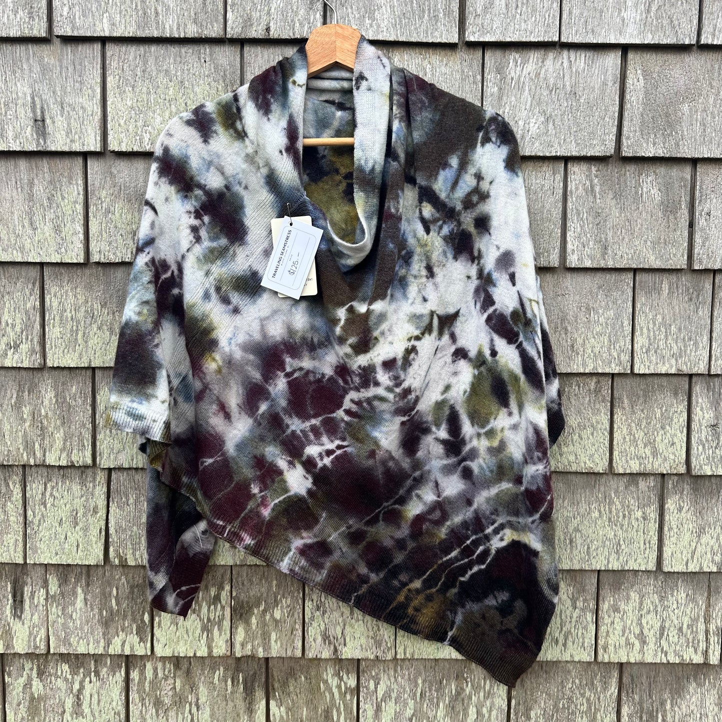 Cashmere and Merino Wool Topper One Size