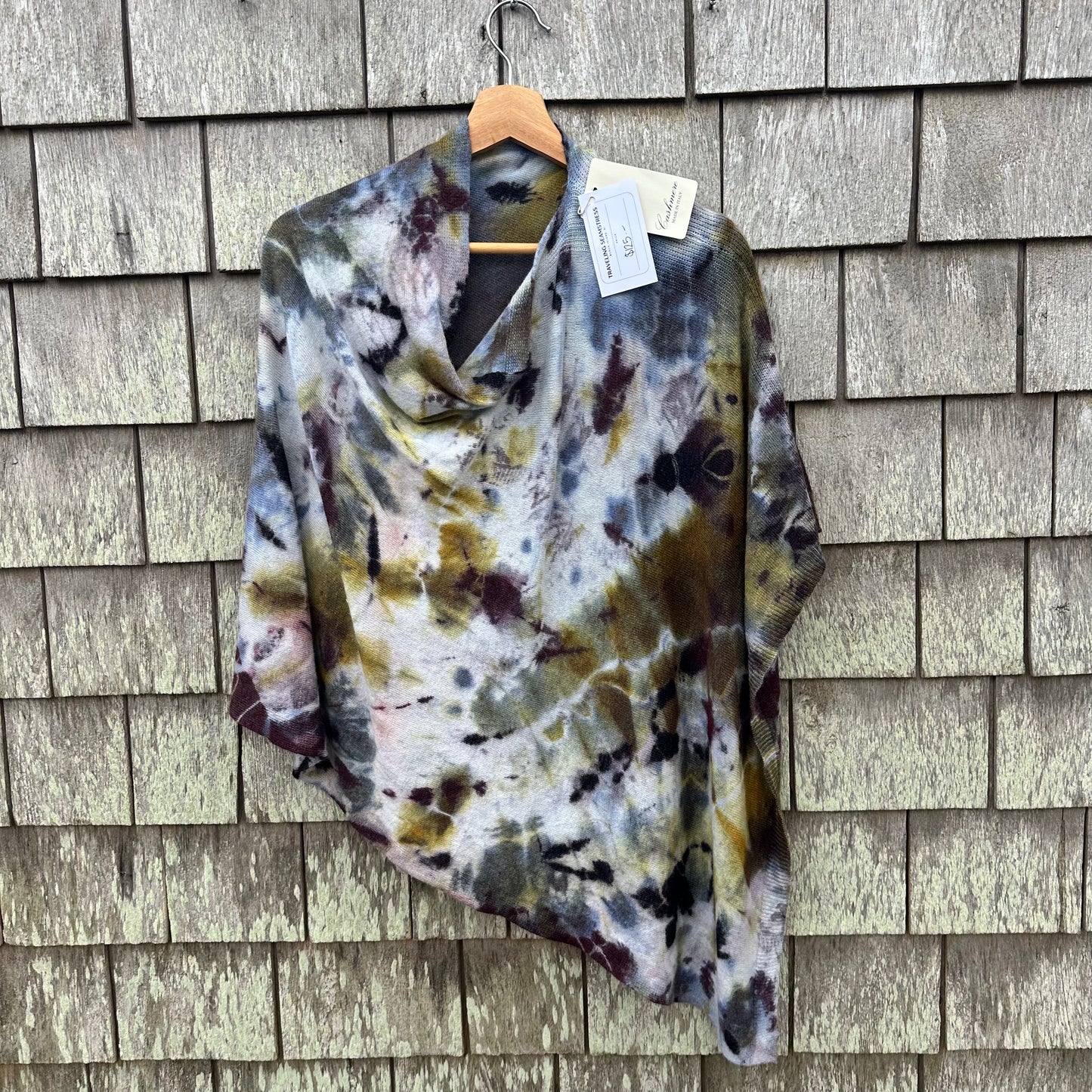 Cashmere and Merino Wool Topper One Size