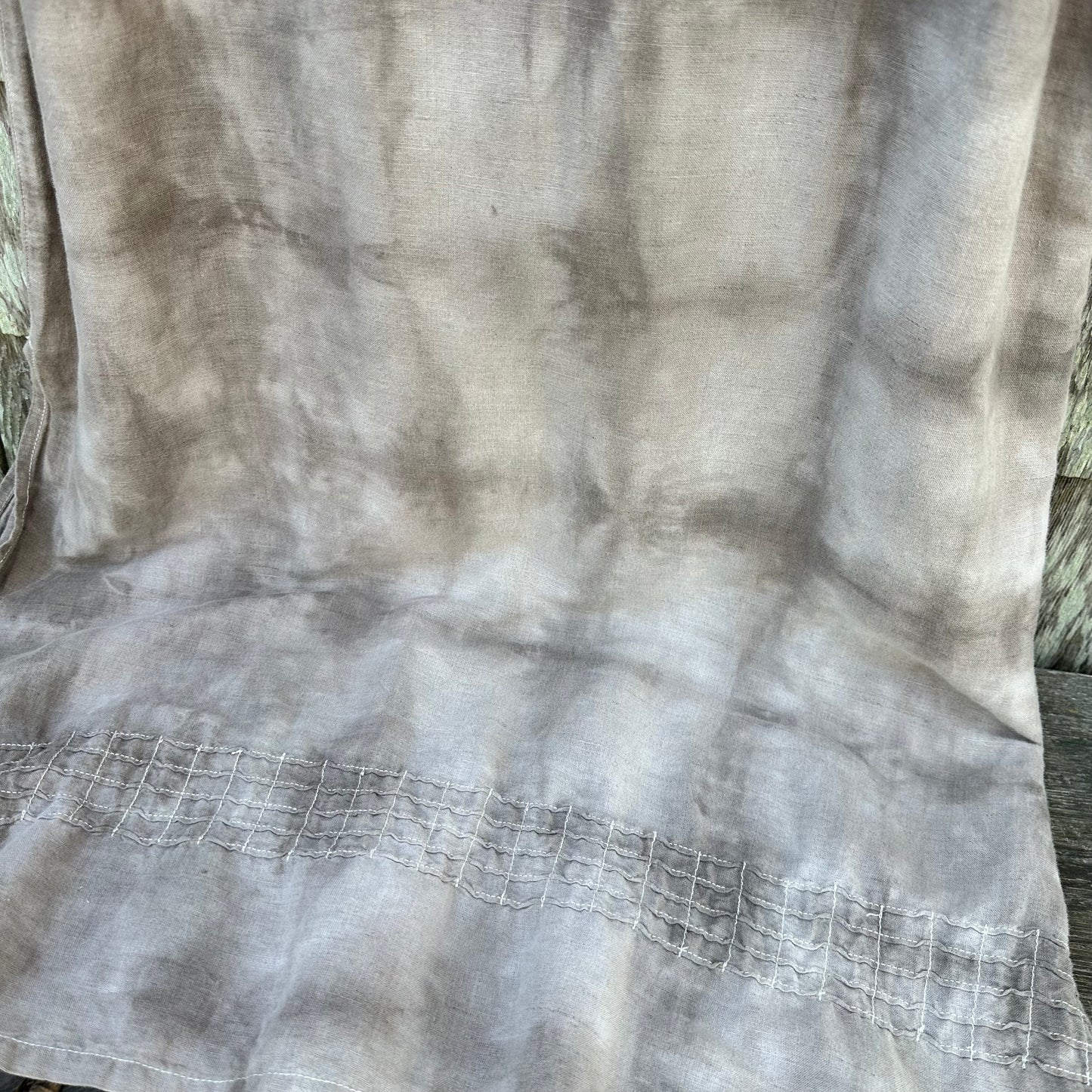 Upcycled Liz Claiborne Linen Dress Women's Size Large