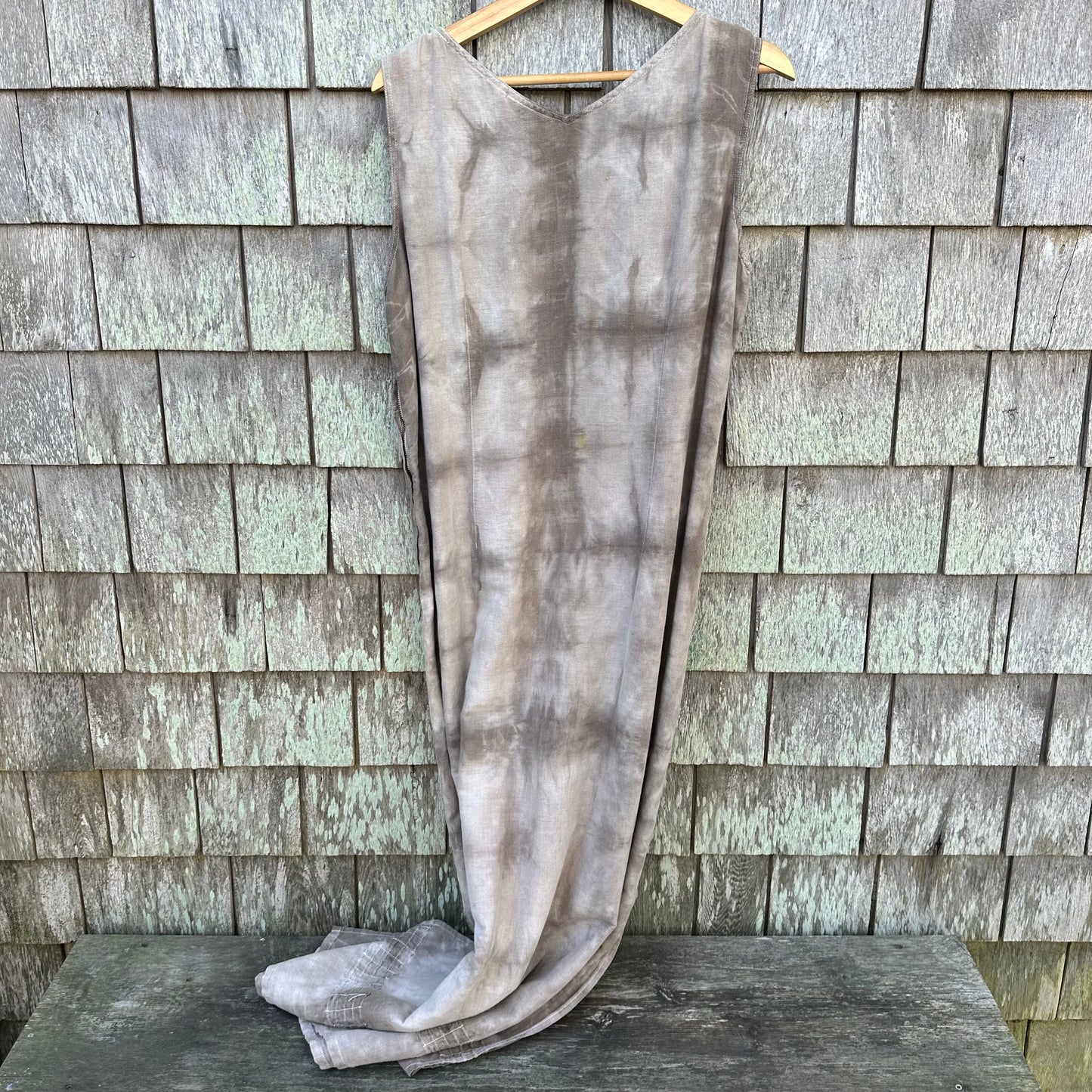 Upcycled Liz Claiborne Linen Dress Women's Size Large