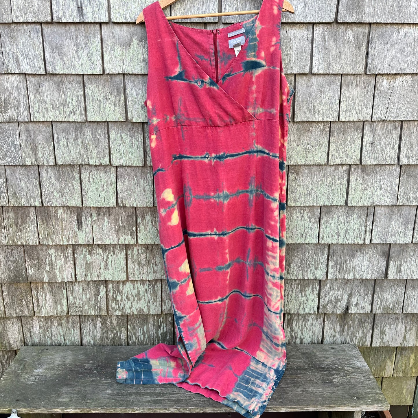 Upcycled Old Navy Linen Sleeveless Dress Women's Size XL