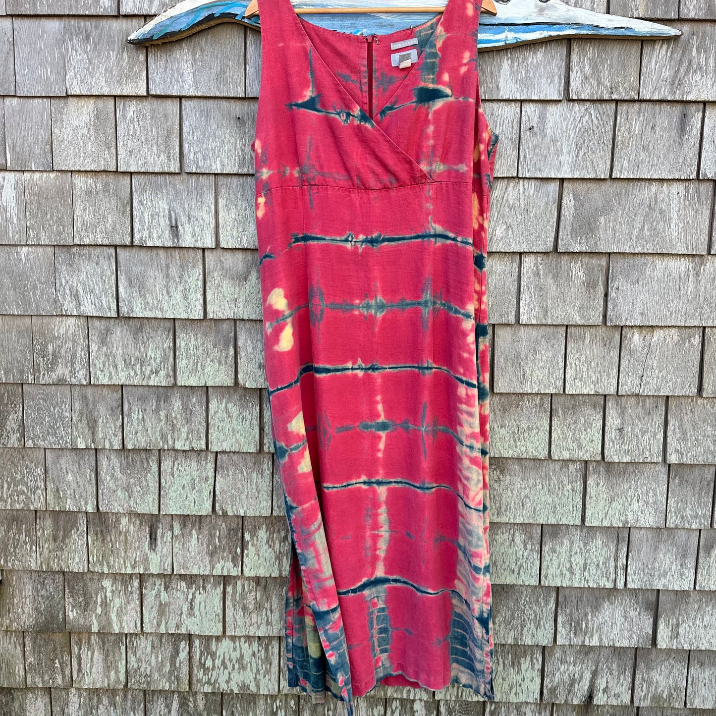 Upcycled Old Navy Linen Sleeveless Dress Women's Size XL