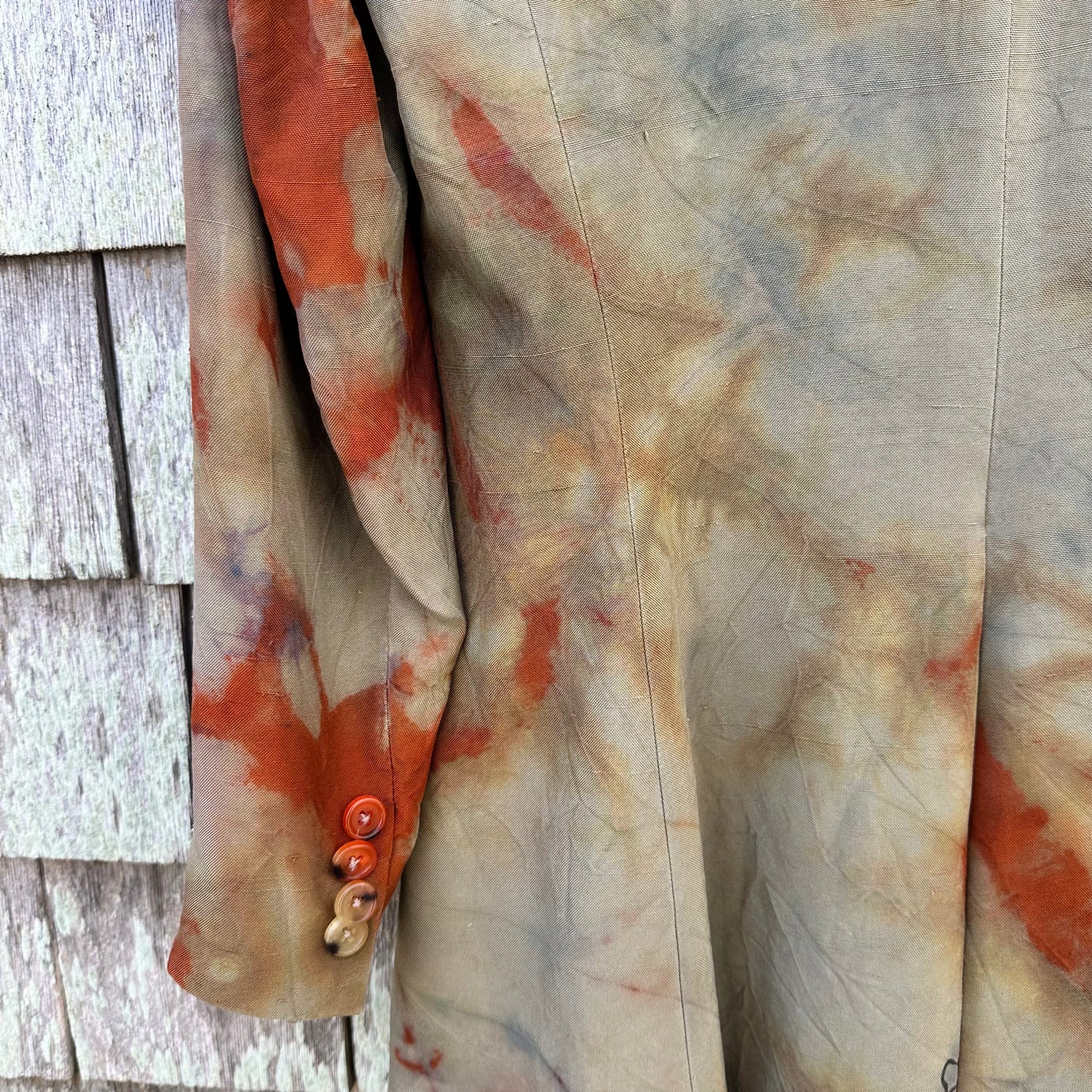 Upcycled Ralph Lauren Silk Blazer Women's Size 6