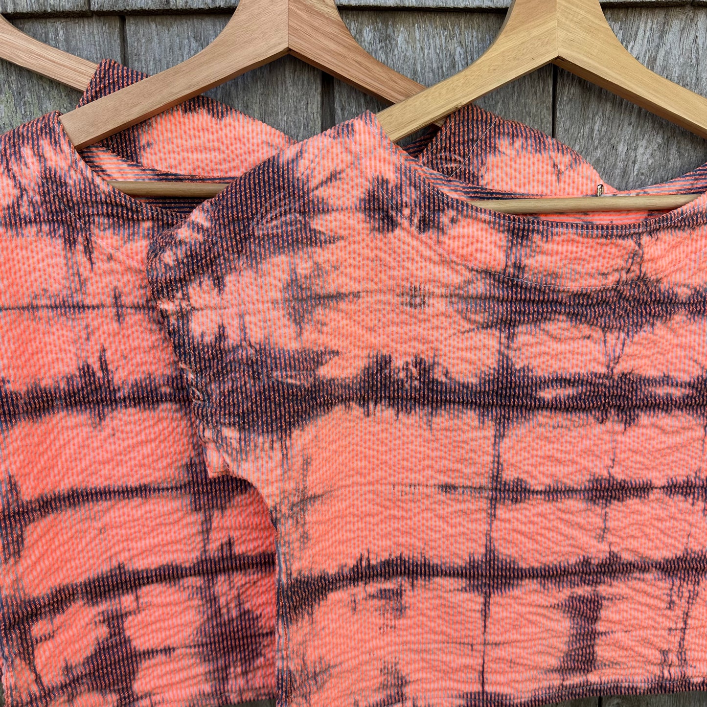 Traveling Seamstress Cotton Women's Seersucker Top