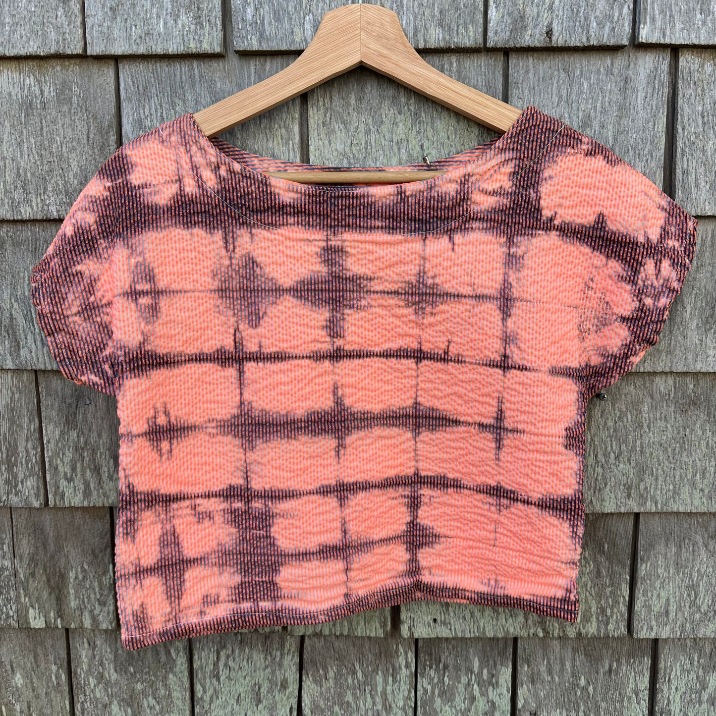 Traveling Seamstress Cotton Women's Seersucker Top
