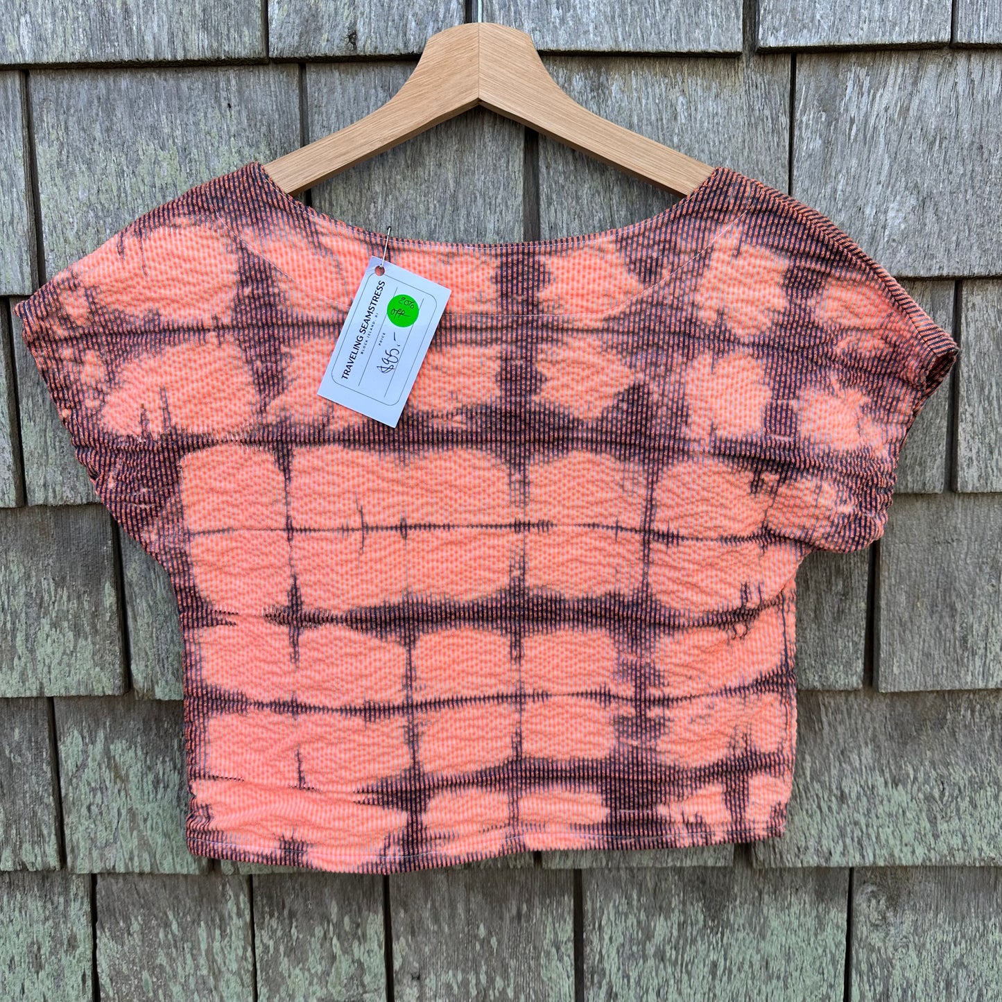 Traveling Seamstress Cotton Women's Seersucker Top