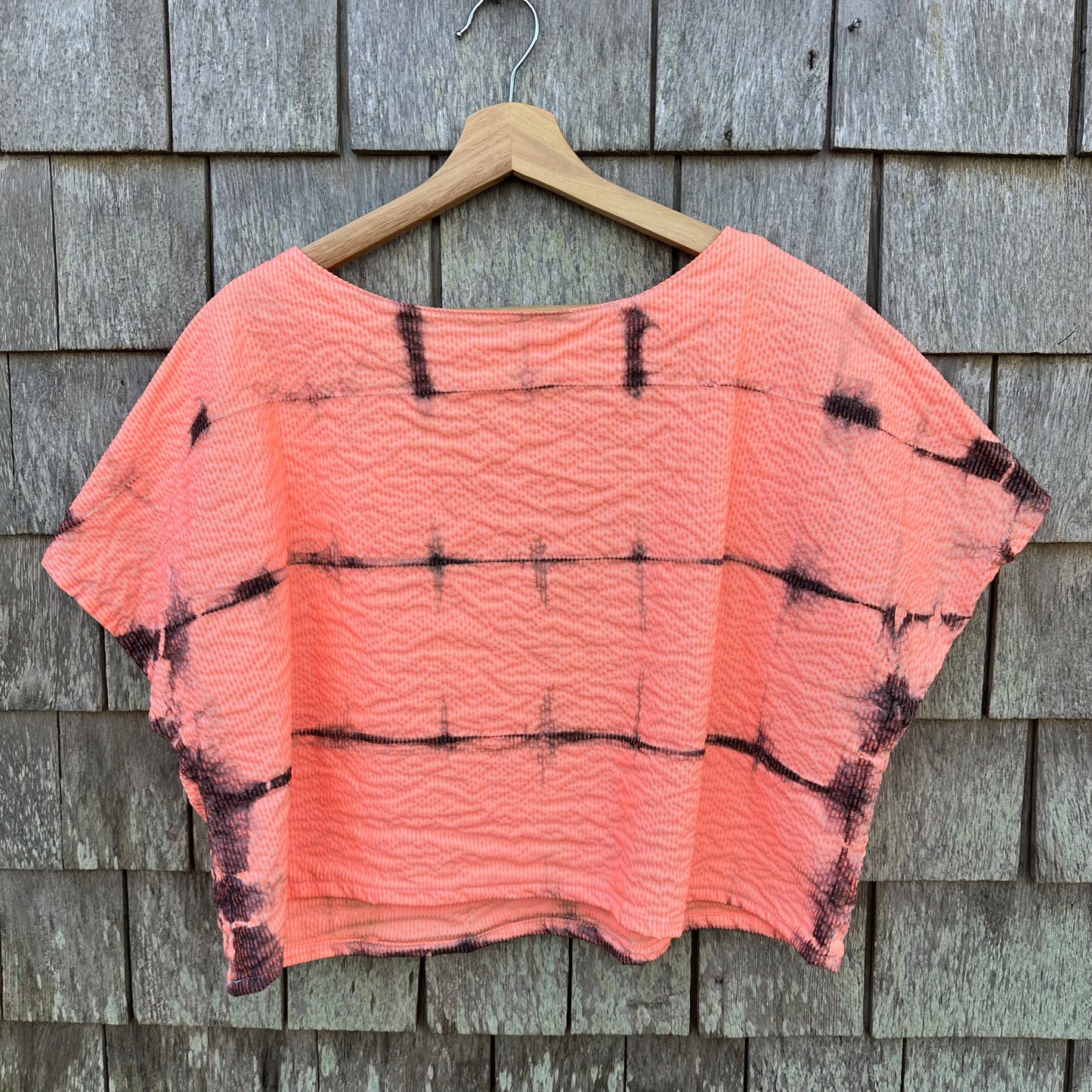 Traveling Seamstress Cotton Women's Seersucker Top