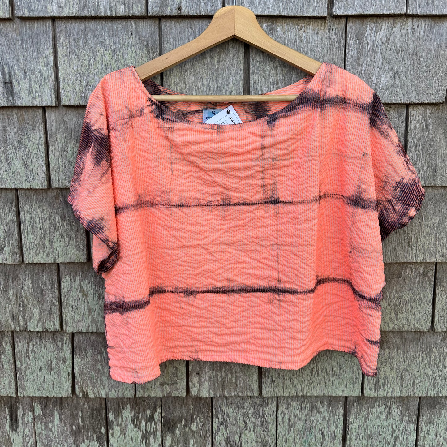 Traveling Seamstress Cotton Women's Seersucker Top