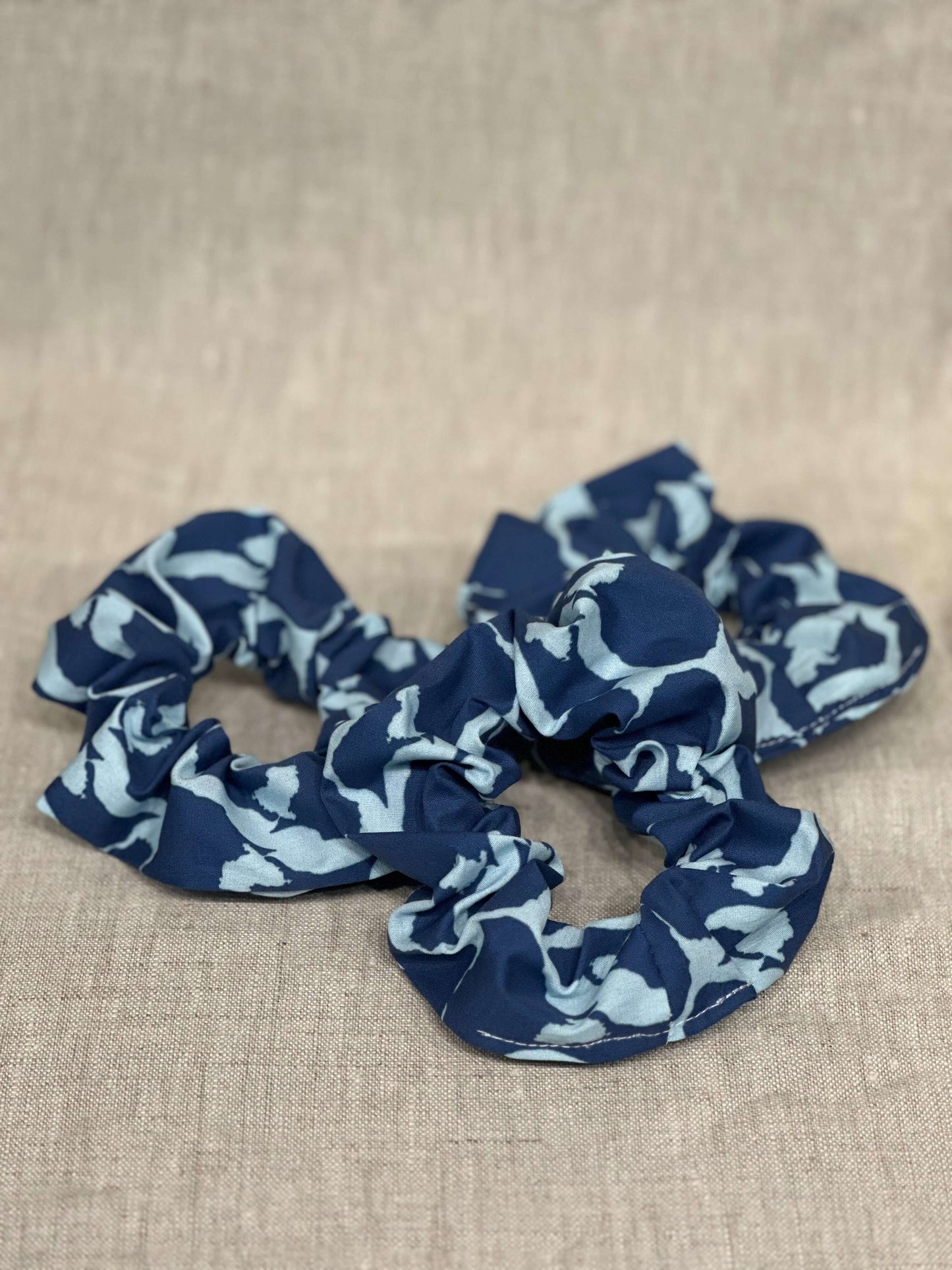 Unisex Kids and Adults Block Island Hair Scrunchie