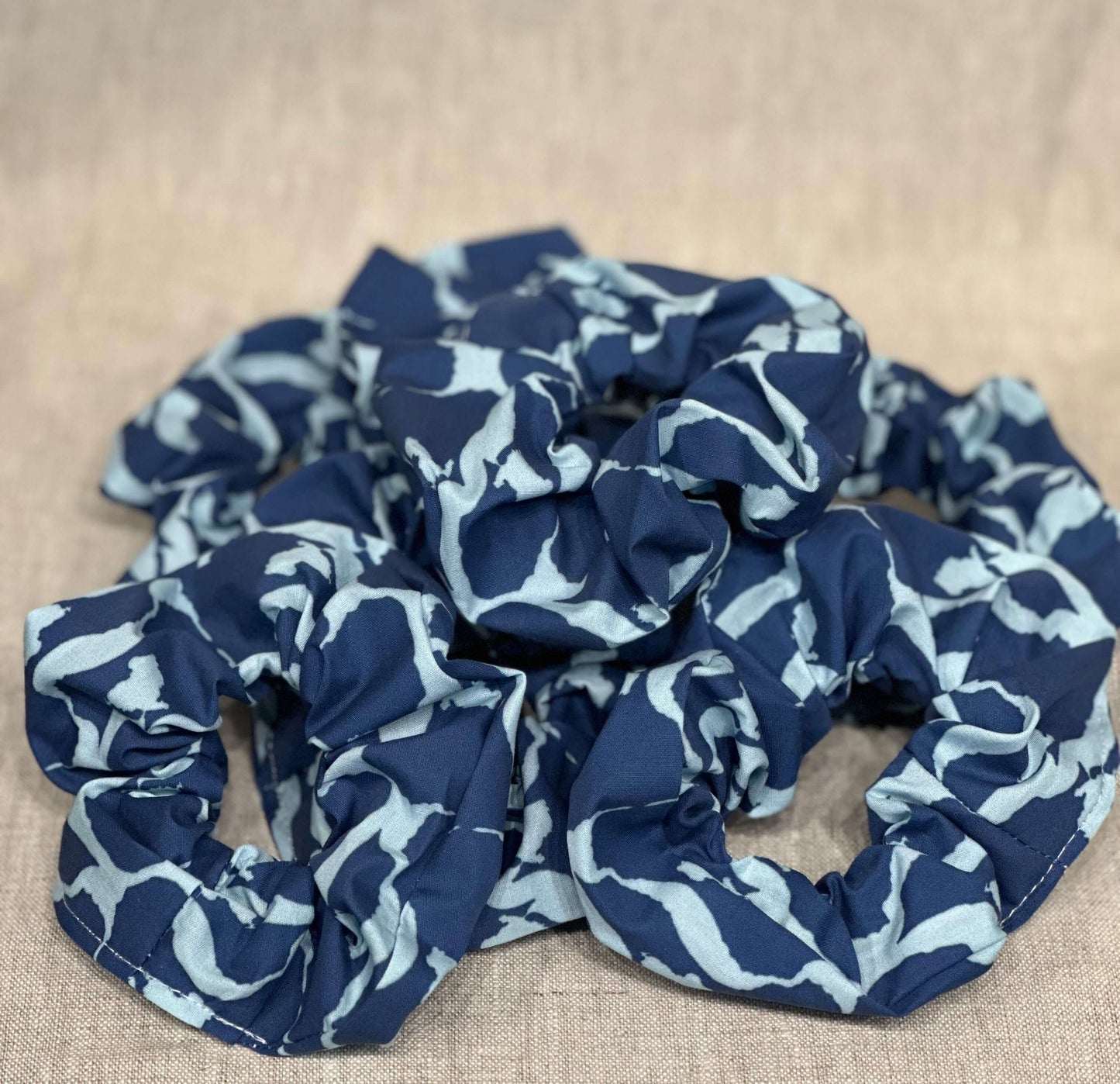 Unisex Kids and Adults Block Island Hair Scrunchie