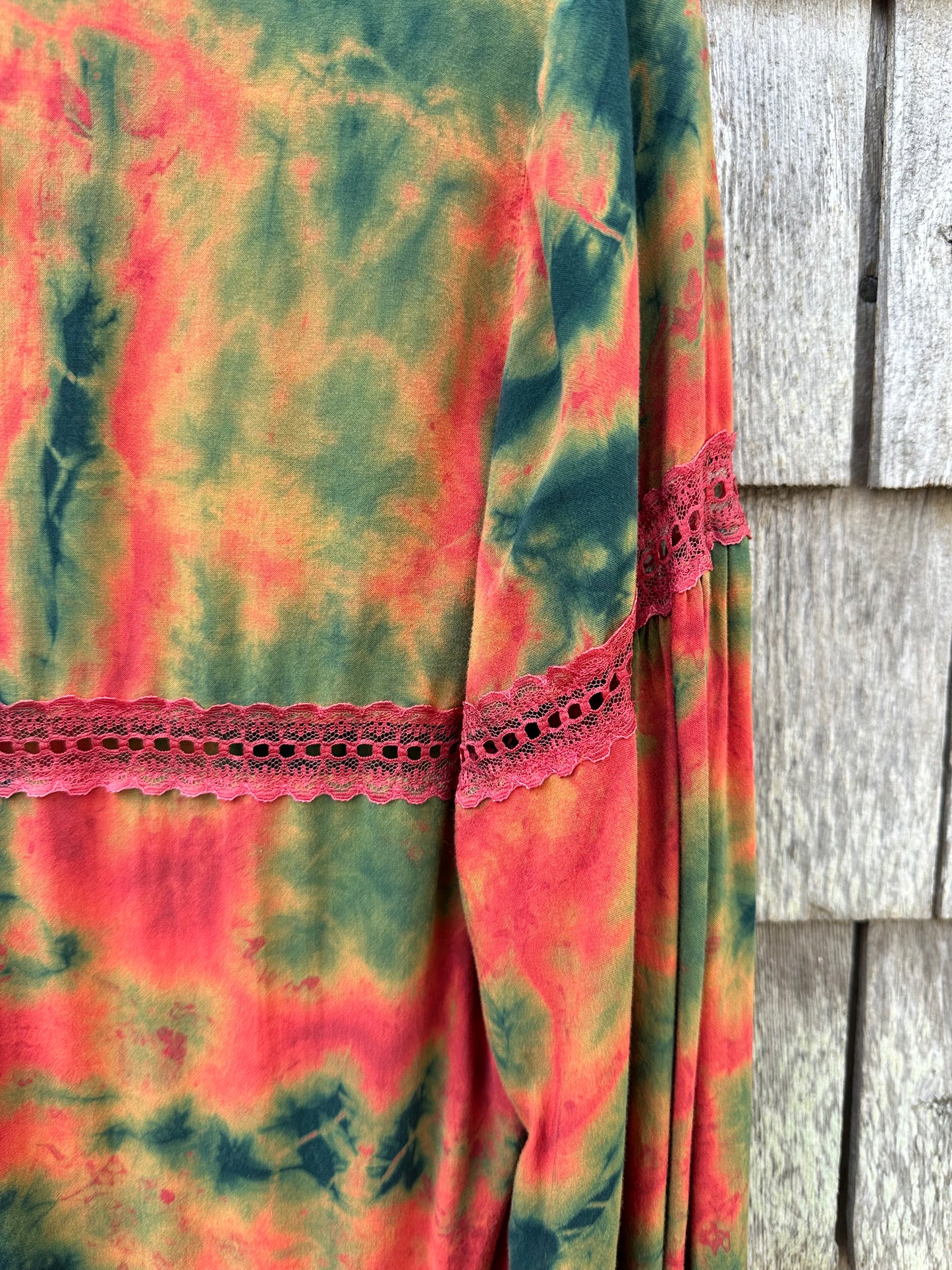 Express Long Sleeve Upcycled Women's Top Size Medium