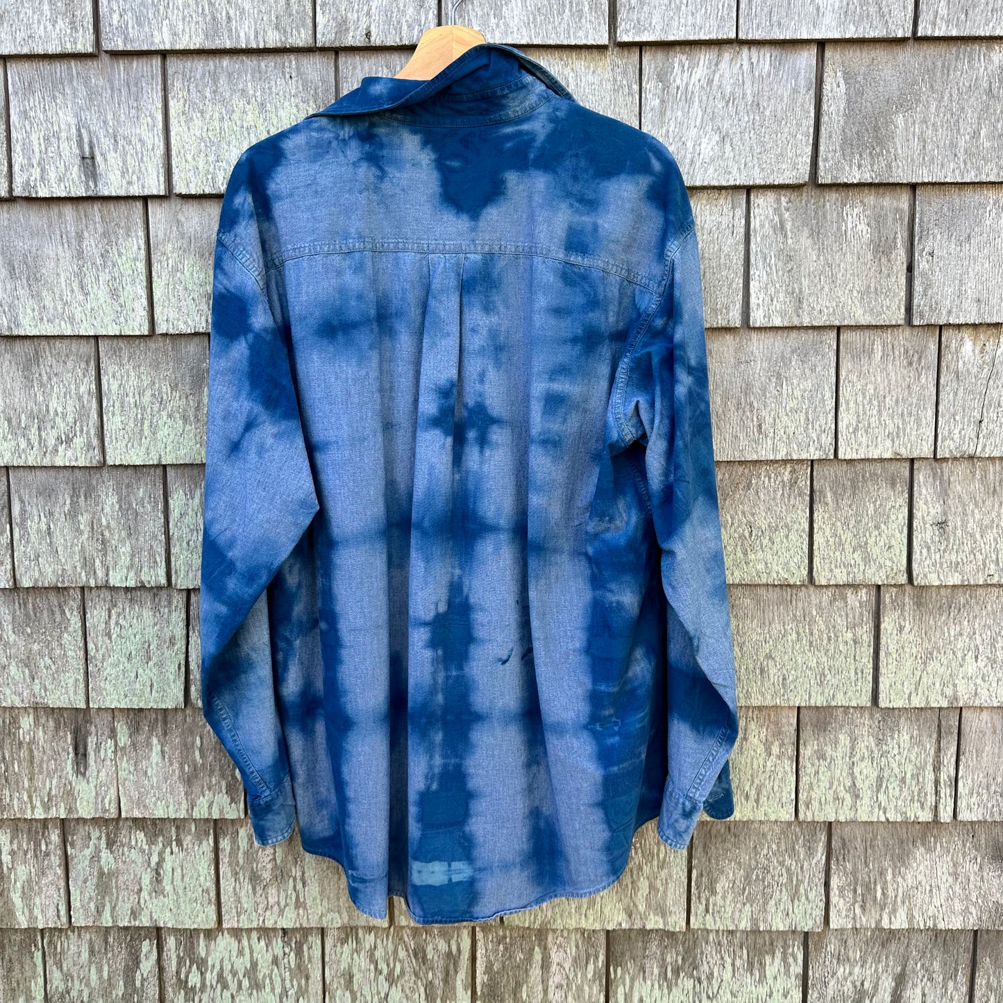 LL Bean Upcycled Men's Button-down Size Large