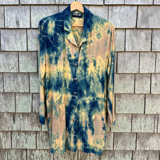 Froxx Upcycled Women's Button-down Size Medium