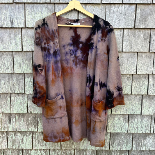 Upcycled Jone's New York Women's Open Cardigan Size 14
