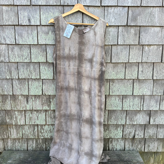 Upcycled Liz Claiborne Linen Dress Women's Size Large