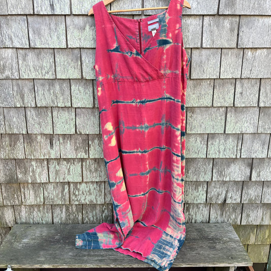 Upcycled Old Navy Linen Sleeveless Dress Women's Size XL