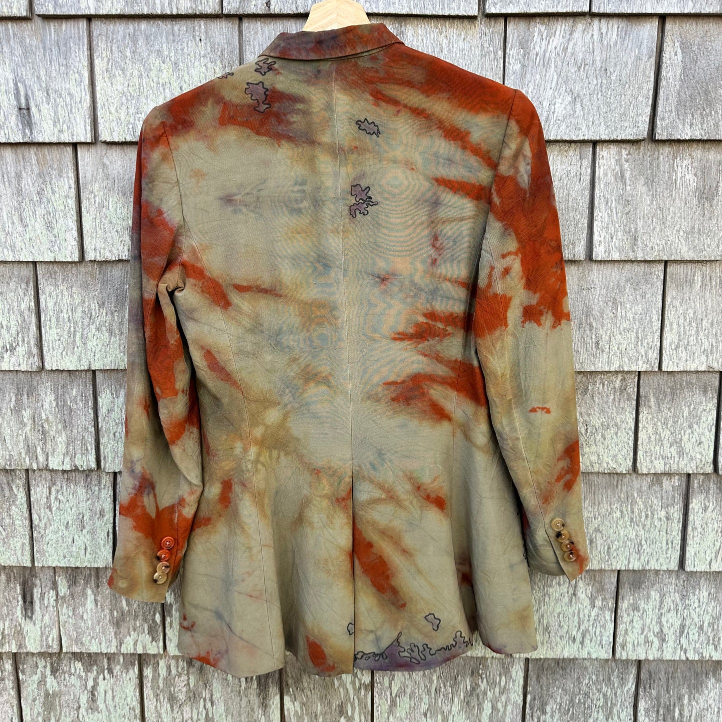 Upcycled Ralph Lauren Silk Blazer Women's Size 6
