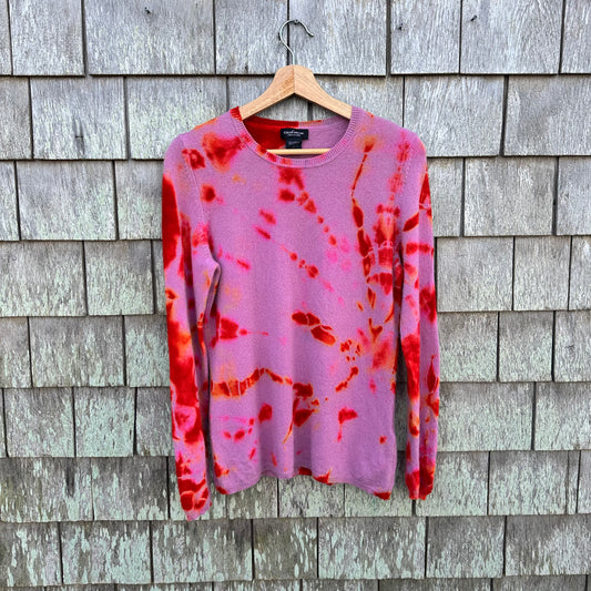 Upcycled Lord and Taylor Cashmere Sweater Women's Size Large