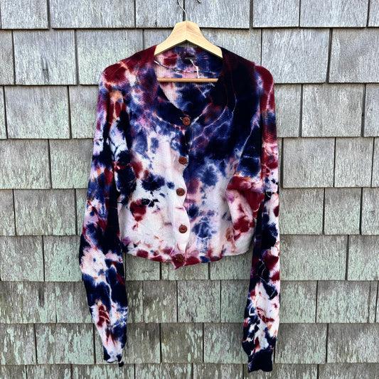 Upcycled Free People Cashmere Cardigan