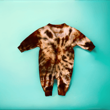 Load image into Gallery viewer, Unisex Baby Infant Onesie Metal Front Closure Hand-dyed Tie Dye Newborn Toddler