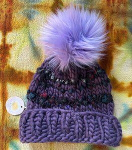 Scalora The Label Sophia Hat Purple