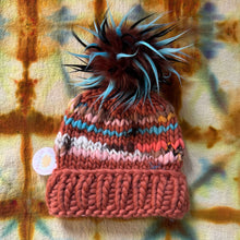Load image into Gallery viewer, Scalora The Label Sophia Hat Brown Multicolor