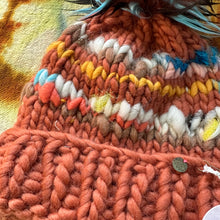 Load image into Gallery viewer, Eco Friendly Scalora the Label Sophia Hat Multicolor Recycled Yarn Pompom