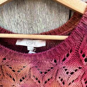 Upcycled Women's Ann Taylor Loft Sweater Size Medium