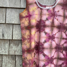 Load image into Gallery viewer, Upcycled Tie Dye Clothing Block Island Traveling Seamstress Vacation Gift Hand-dyed Recycled Fashion Festival